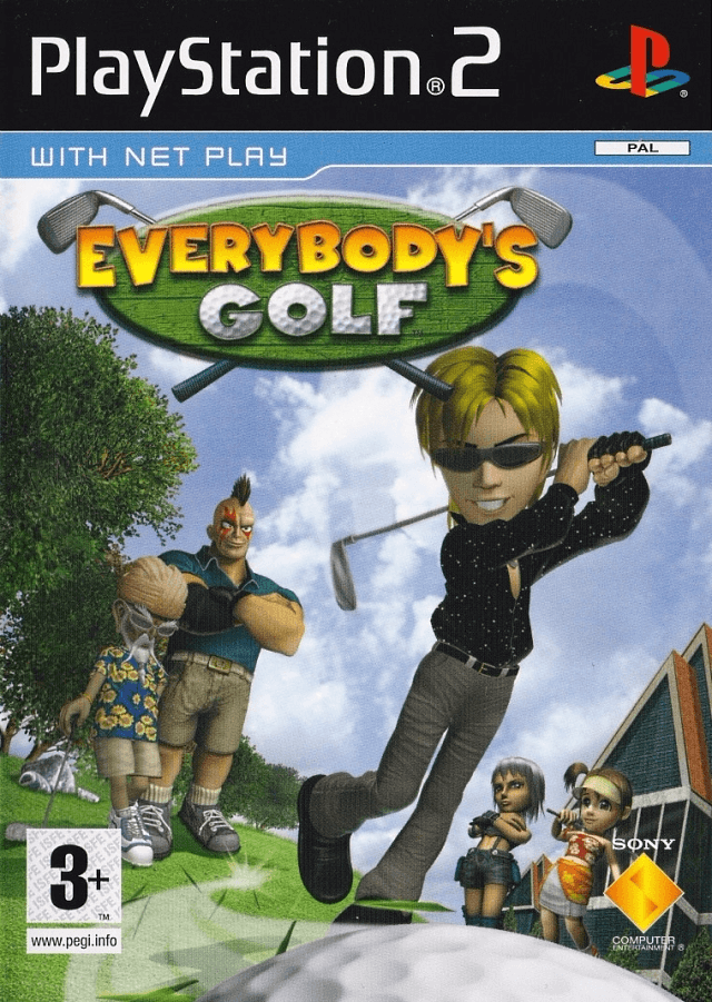 Everybody's Golf box art for Playstation 2